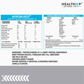 2 - HealthXP 100% Whey Protein,  2.2 lb  Vanilla Cup Cake 