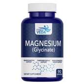 1 - FITNESSVEDA Magnesium (Glycinate), Unflavoured 90 capsules