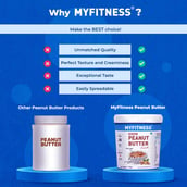 3 - Myfitness Original & Chocolate Peanut Butter 510g Combo,  2 Piece(s)/Pack  Smooth 