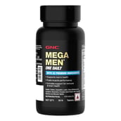 3 - GNC Mega Men One Daily Multivitamin 30 Tablets with Fish Oil 60 Softgels & Calcium Plus 60 Tablets Combo,  3 Piece(s)/Pack  Unflavoured 