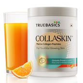 1 - TrueBasics Marine Collagen with Hyaluronic Acid, 200 g (COLLASKIN) Orange