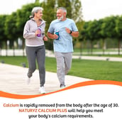 10 - Naturyz Calcium Calcium with Magnesium Zinc & Vit D, 120 tablet(s) Unflavoured