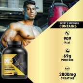 9 - MuscleBlaze High Protein Gold Gainer,  6.6 lb  Chocolate 