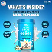 2 - GNC Lean Shake 25, 1.65 lb Vanilla