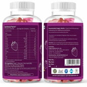 2 - Simply Herbal Hair Vitamin Gummies with Biotin, 30 gummies Unflavoured