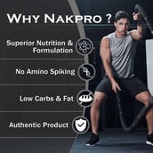 6 - Nakpro Whey Platinum Whey Protein Isolate, 1.1 lb Chocolate