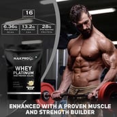 3 - Nakpro Whey Platinum Whey Protein Isolate,  1.1 lb  Vanilla 