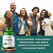 7 - Simply Herbal Plant Based Vitamin B12, 60 capsules Unflavoured (Pack of 4)