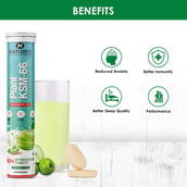 8 - Naturyz Plant KSM-66 with Ashwagandha(Apple Green Flavour), 20 tablet(s)