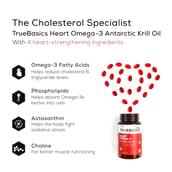 2 - TrueBasics Heart Omega-3 Antarctic Krill Oil OP,  30 capsules 