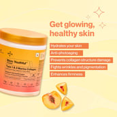 10 - Setu Skin: Youthful 30 Servings & Organic Rose Water 100g Combo, 2 Piece(s)/Pack Peach Mango