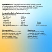 8 - Setu Deep Sea Fish Oil 1000mg, 60 softgels