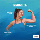 8 - INLIFE Hydrolyzed&nbsp;Fish Collagen Peptides,  200 g  Orange 