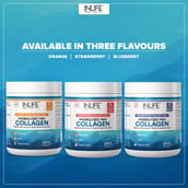 10 - INLIFE Hydrolyzed Fish Collagen Peptides, 200 g Strawberry Lemon (Clinically Proven Japanese Type 1)
