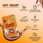 4 - Origin Nutrition Daily Plant Protein, 3 sachets/pack Chocolate