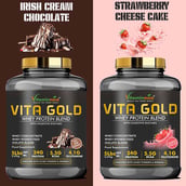 5 - Vitaminnica Vita Gold Whey Protein Blend, 5 lb Irish Cream Chocolate