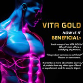 8 - Vitaminnica Vita Gold Whey Protein Blend, 5 lb French Vanilla