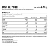 3 - Myprotein Impact Whey Protein,  5.5 lb  Cookies & Cream 