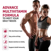 5 - Naturyz Daily Multivitamin Men 18+ & Daily Multivitamin Extreme Energy 60 Tablets Combo, 2 Piece(s)/Pack Unflavoured