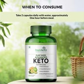 3 - Simply Herbal KETO 800mg (Pack of 3), 60 capsules