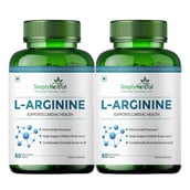 1 - Simply Herbal L-Arginine (Pack of 2), 60 tablet(s)