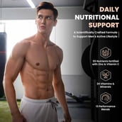6 - Naturyz Men's Sport Daily Multivitamin 60 Tablets & ZMA Plus 60 Tablets Combo, 2 Piece(s)/Pack Unflavoured