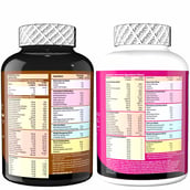 2 - Naturyz Men's Sport & Women's Sport Multivitamin 60 Tablets Combo, 2 Piece(s)/Pack Unflavoured