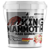 1 - Big Flex King Mammoth Mass Gainer, 11.02 lb Strawberry Banana