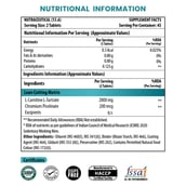 1 - Naturyz Triple Strength L-Carnitine L-Tartrate 2000mg, 90 tablet(s) Unflavoured