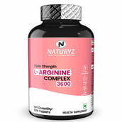 2 - Naturyz Triple Strength L-Arginine Complex 3600mg, 50 tablet(s)