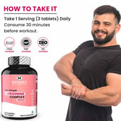 8 - Naturyz Triple Strength L-Arginine Complex 3600mg, 60 tablet(s)