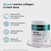 4 - HealthKart HK Vitals Korean Skin Collagen, 250 g Orange