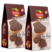 1 - Eatriite Roasted & Salted Flax Seeds, Unflavoured (Pack of 2) 200 g