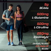 4 - Naturyz Instantized BCAA 5000 PRO, 0.66 lb 30 Servings Mix Fruit Cocktail