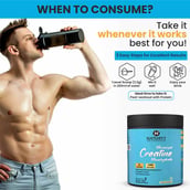 7 - Naturyz Micronized Creatine Monohydrate,  Unflavoured  0.22 lb 