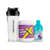 1 - Healthfarm ThPreX 0.55lb with Liquid L Carnitine 450ml Combo, 2 Piece(s)/Pack Blackberry Lemonade & Mix Berries (with Free Shaker)