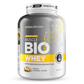 1 - Healthfarm Muscle Bio Whey, 4.4 lb Vanilla Oatmeal Cookie