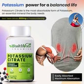 3 - Health Veda Organics Potassium Citrate, 60 tablet(s)