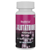 1 - HealthAid L-Glutathione 500mg with Vitamin C & Astaxanthin, Unflavoured 30 tablet(s)