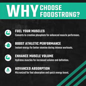 7 - Foodstrong Micronised Creatine Monohydrate, Unflavoured 0.22 lb