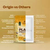 5 - Origin Nutrition Plant Protein,  1.75 lb  Creamy Vanilla 