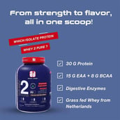 6 - Apex Vitals Whey 2 Pure,  4 lb  Italian Coffee Creme 