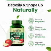 6 - Himalayan Organics Apple Cider Vinegar - 500 mg, 90 veggie capsule(s) Unflavoured