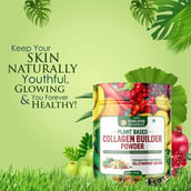 8 - Himalayan Organics Plant Based Collagen Builder Powder, 250 g Promotes Youthful Glowing skin