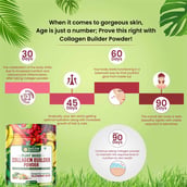 11 - Himalayan Organics Plant Based Collagen Builder Powder, 250 g Promotes Youthful Glowing skin