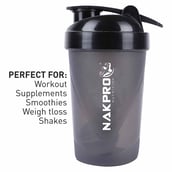 7 - Nakpro Whey Gold Protein Concentrate, 2.2 lb Chocolate with Shaker Bottle (500 ml) Black