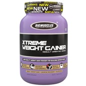 Big Muscles Xtreme Weight Gainer, 2.2 lb Strawberry