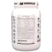 supplementinfo - Big Muscles Quick Mass, 2.2 lb Malt Chocolate