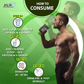 4 - XLR8 Flavoured Whey Protein 24 g Protein, 2 lb Choco Hazelnut