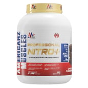 1 - Americanz Muscles Professional Nitro+, 4 lb Chocolate Fudge Brownie